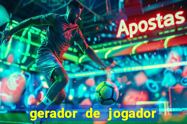 gerador de jogador de futebol